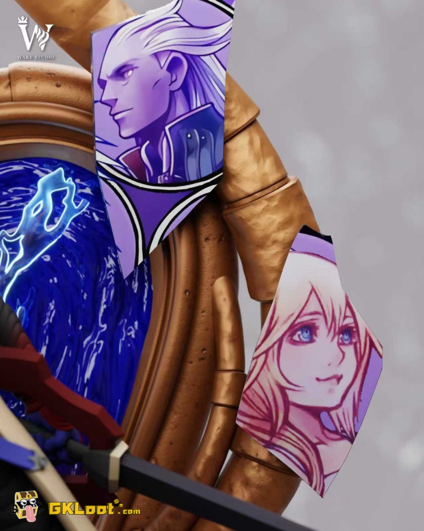 Wake Studio 1/4 Kingdom Hearts Riku Statue w/ LED - View 8 Wake Studio 1/4 Kingdom Hearts Riku Statue w/ LED - View 8