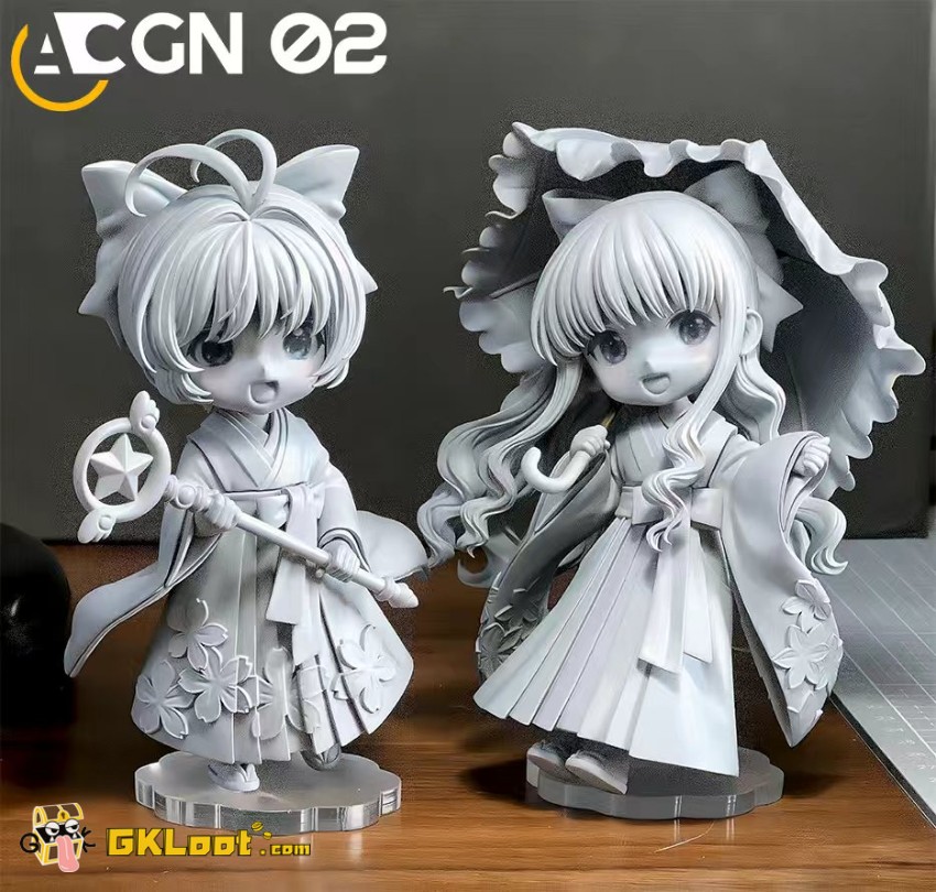 ACGN 02 Studio Cardcaptor Sakura Kinomoto Sakura & Tomoyo Daidouji Statue - View 3 ACGN 02 Studio Cardcaptor Sakura Kinomoto Sakura & Tomoyo Daidouji Statue - View 3
