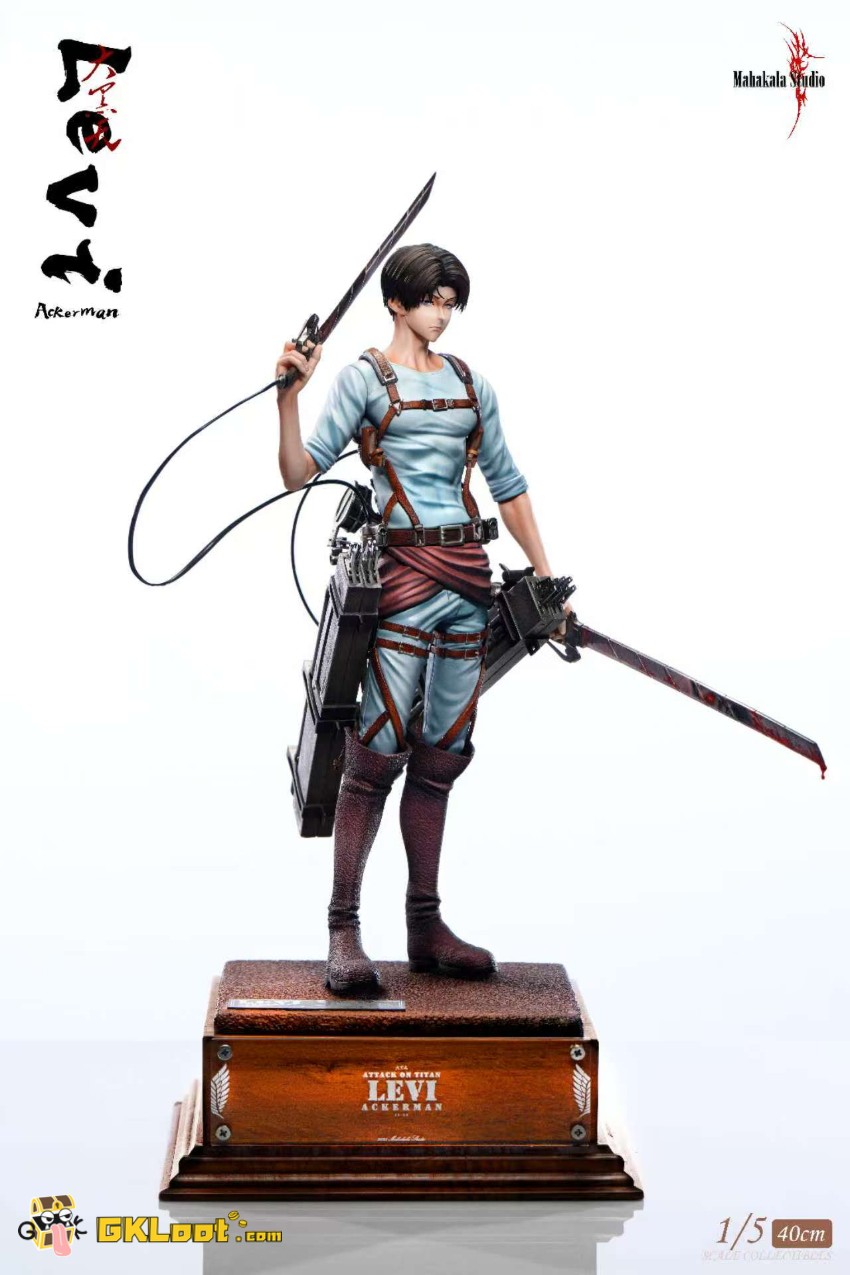Mahakala Studio 1/5 Attack on Titan Levi Ackerman Statue - View 3 Mahakala Studio 1/5 Attack on Titan Levi Ackerman Statue - View 3