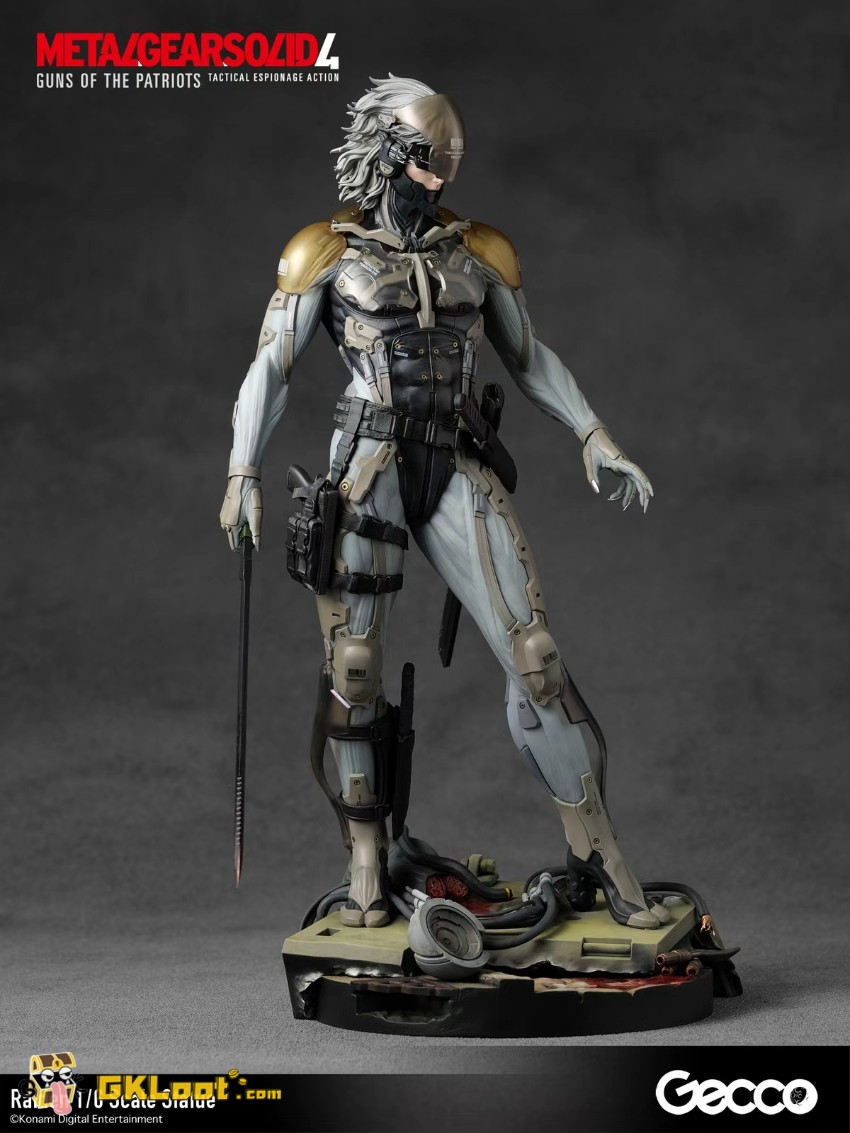 Gecco Studio 1/6 Metal Gear Raiden Statue - View 6 Gecco Studio 1/6 Metal Gear Raiden Statue - View 6