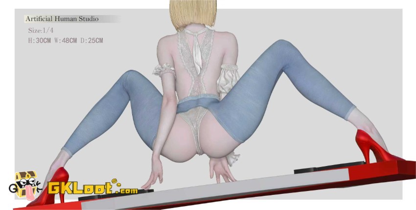 Artificial Human Studio 1/4 Dragon Ball Android 18 Statue - View 5 Artificial Human Studio 1/4 Dragon Ball Android 18 Statue - View 5