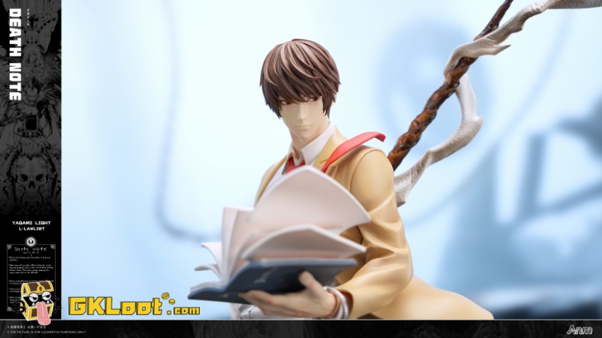 Anm Studio 1/6 Death Note Yagami Light & L·Lawliet Statue - View 3 Anm Studio 1/6 Death Note Yagami Light & L·Lawliet Statue - View 3