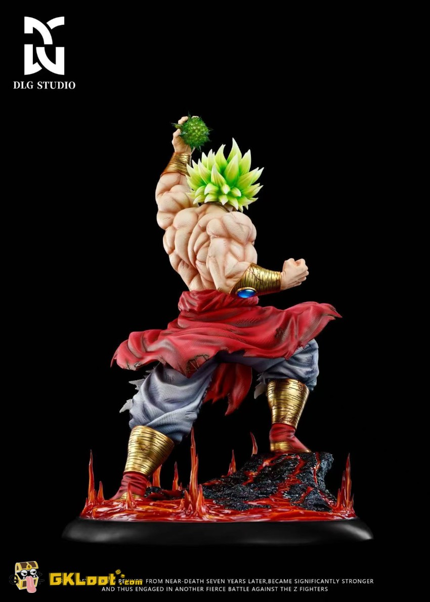 DLG Studio Dragon Ball Broly Statue w/ LED - View 5 DLG Studio Dragon Ball Broly Statue w/ LED - View 5