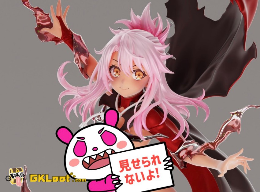 LongJingShi Studio 1/6 Fate/Kaleid Liner Chloe von Einzbern Statue - View 2 LongJingShi Studio 1/6 Fate/Kaleid Liner Chloe von Einzbern Statue - View 2