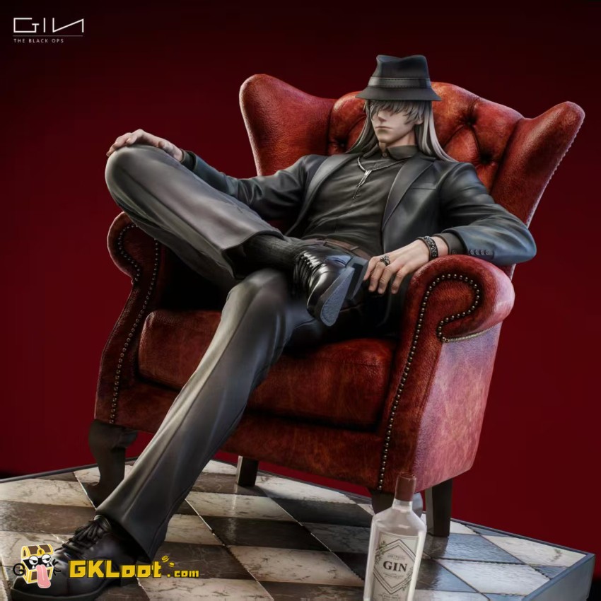 CLL Studio 1/6 Detective Conan Gin Statue - View 5 CLL Studio 1/6 Detective Conan Gin Statue - View 5