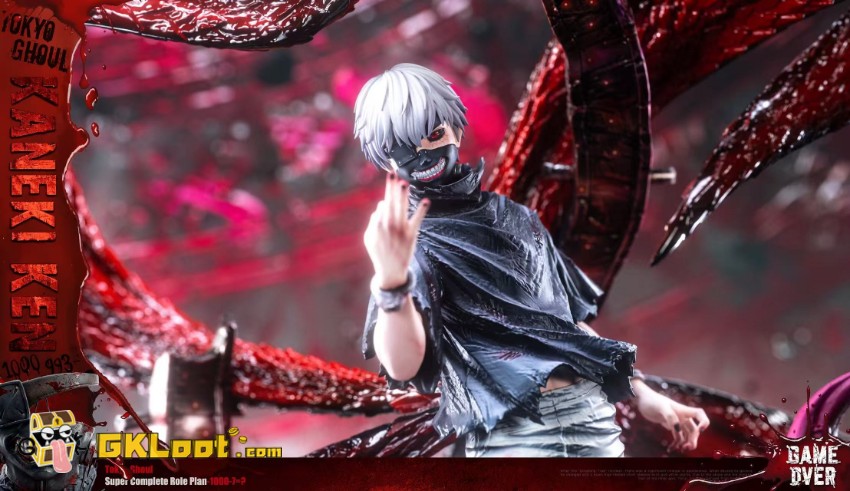 Game Over Studio 1/6 Tokyo Ghoul Kaneki Ken Statue - View 7 Game Over Studio 1/6 Tokyo Ghoul Kaneki Ken Statue - View 7