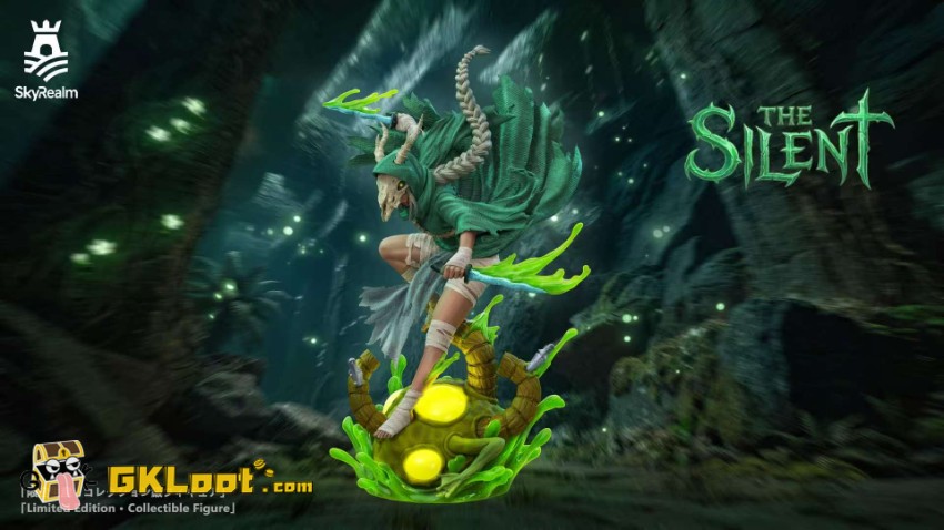 SkyRealm Studio Slay the Spire Silent Statue - View 2 SkyRealm Studio Slay the Spire Silent Statue - View 2