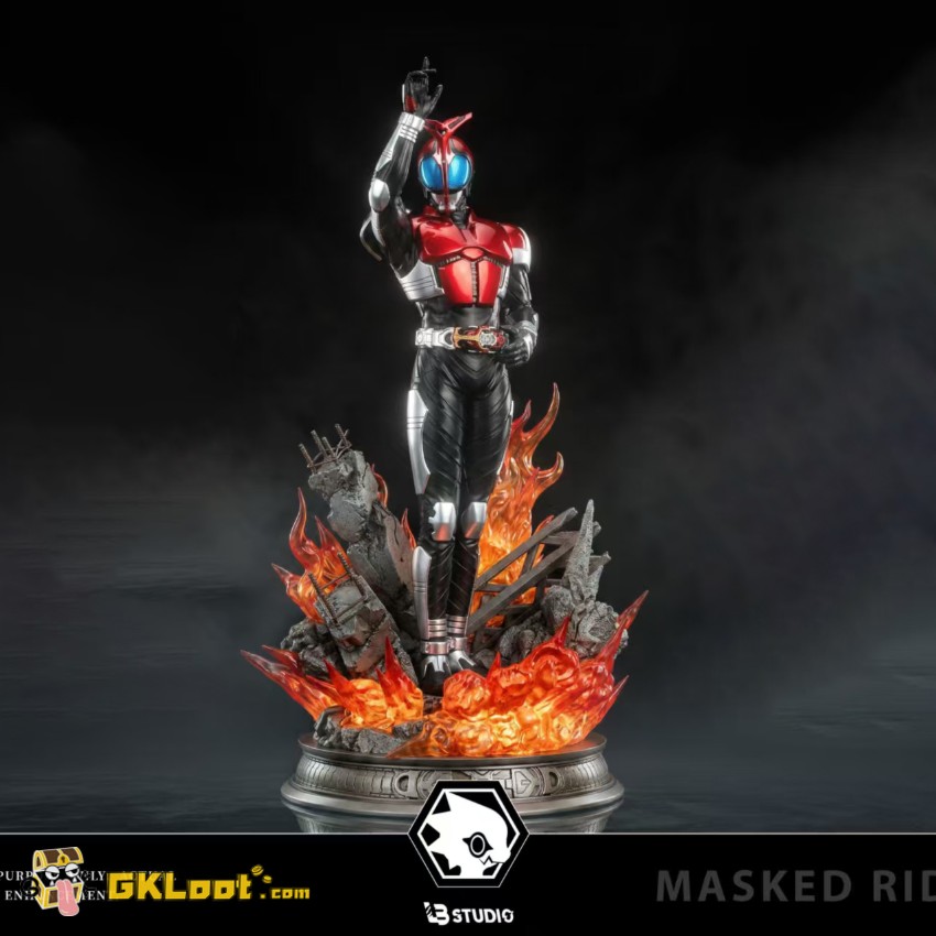 LB Studio Kamen Rider Kabuto Statue - View 1 LB Studio Kamen Rider Kabuto Statue - View 1
