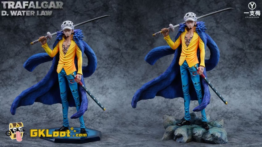 A PLUM BLOSSOM Studio 1/8 One Piece Trafalgar D. Water Law Statue - View 3 A PLUM BLOSSOM Studio 1/8 One Piece Trafalgar D. Water Law Statue - View 3