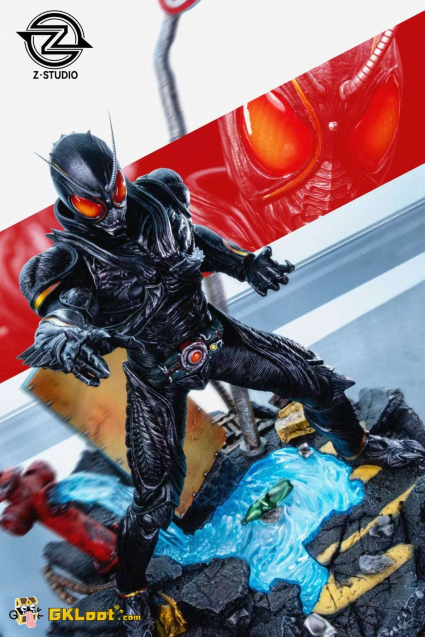 Z Studio 1/7 Kamen Rider Black Sun Statue w/ LED - View 6 Z Studio 1/7 Kamen Rider Black Sun Statue w/ LED - View 6