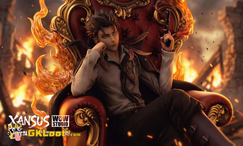 WOW Studio 1/6 Katekyo Hitman Reborn Xanxus Statue - View 3 WOW Studio 1/6 Katekyo Hitman Reborn Xanxus Statue - View 3