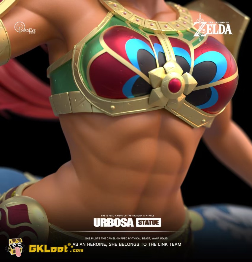 Third Eye Studio The Legend of Zelda Urbosa Statue - View 4 Third Eye Studio The Legend of Zelda Urbosa Statue - View 4