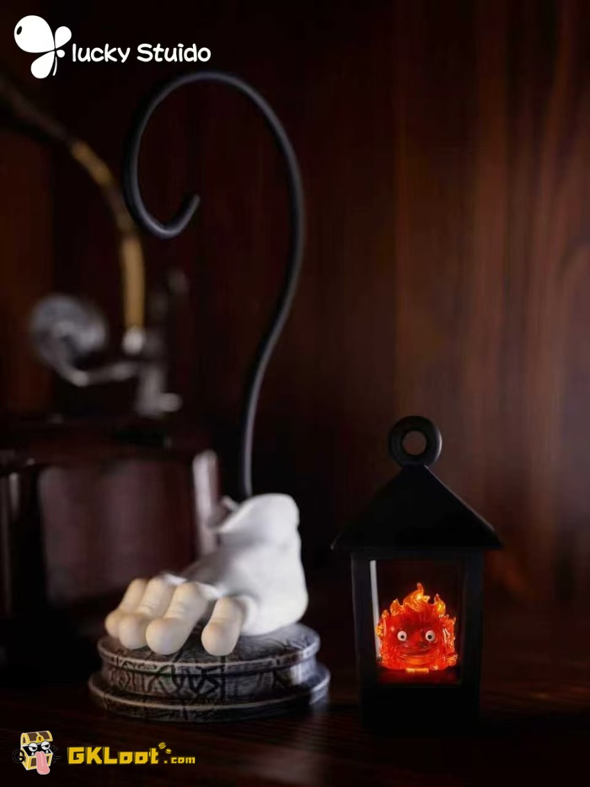 Lucky Studio Howl's Moving Castle Calcifer Statue w/ LED - View 4 Lucky Studio Howl's Moving Castle Calcifer Statue w/ LED - View 4