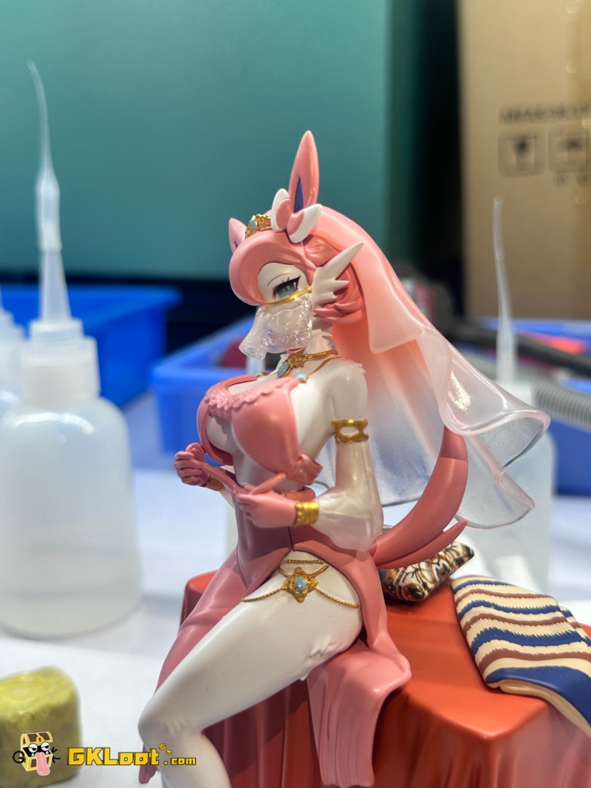 Mocking Studio Pokémon Sylveon Statue - View 4 Mocking Studio Pokémon Sylveon Statue - View 4