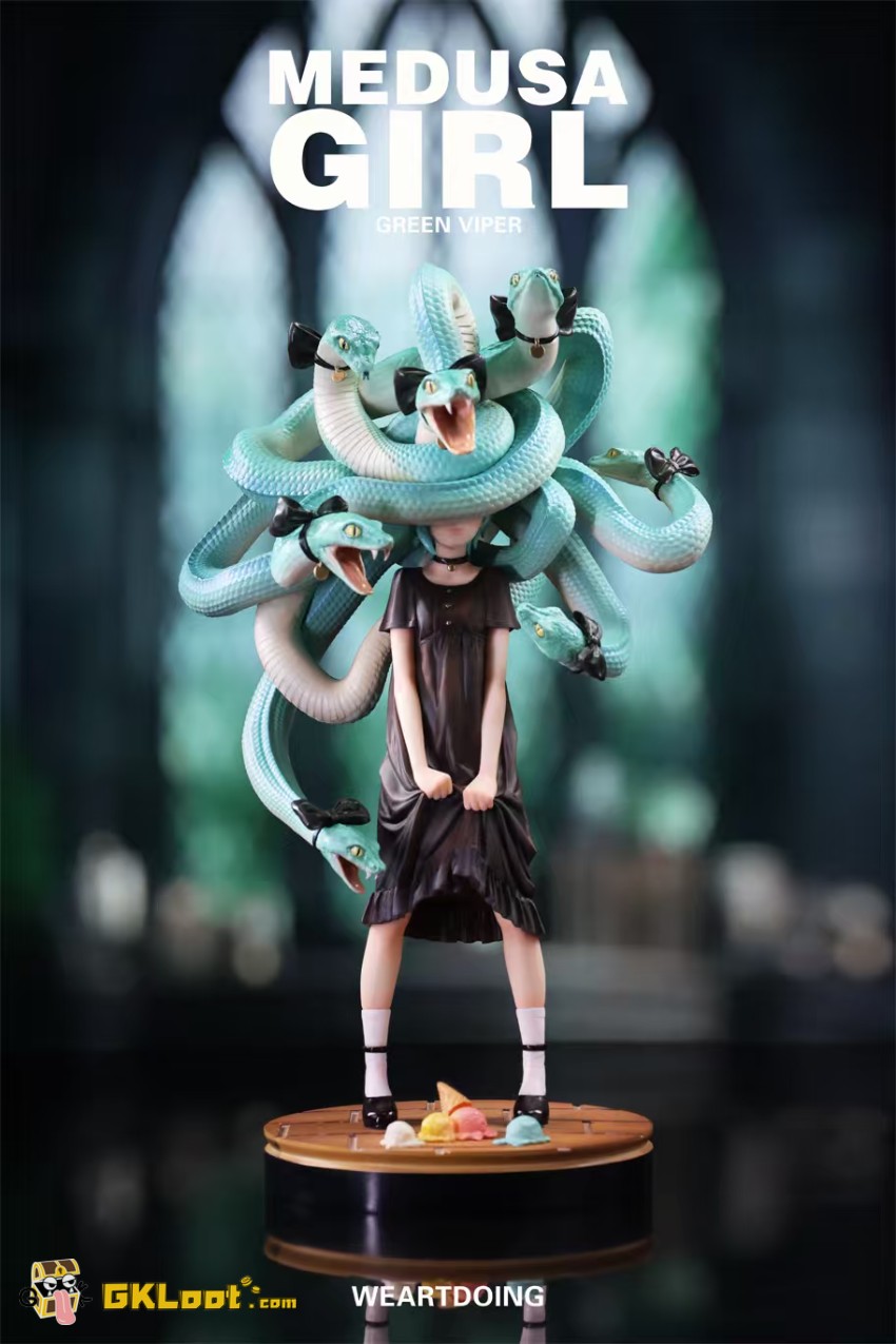 WeArtDoing Studio Original Medusa Girl Statue - View 6 WeArtDoing Studio Original Medusa Girl Statue - View 6