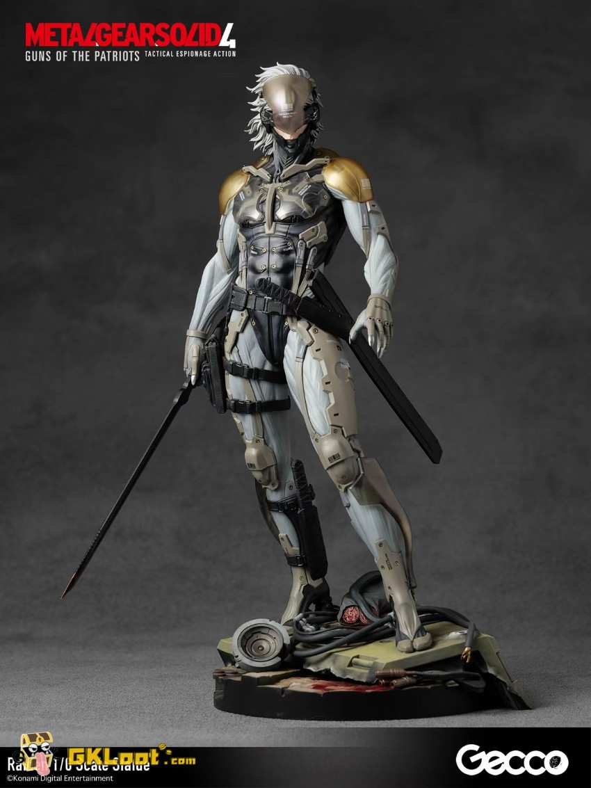 Gecco Studio 1/6 Metal Gear Raiden Statue - View 5 Gecco Studio 1/6 Metal Gear Raiden Statue - View 5