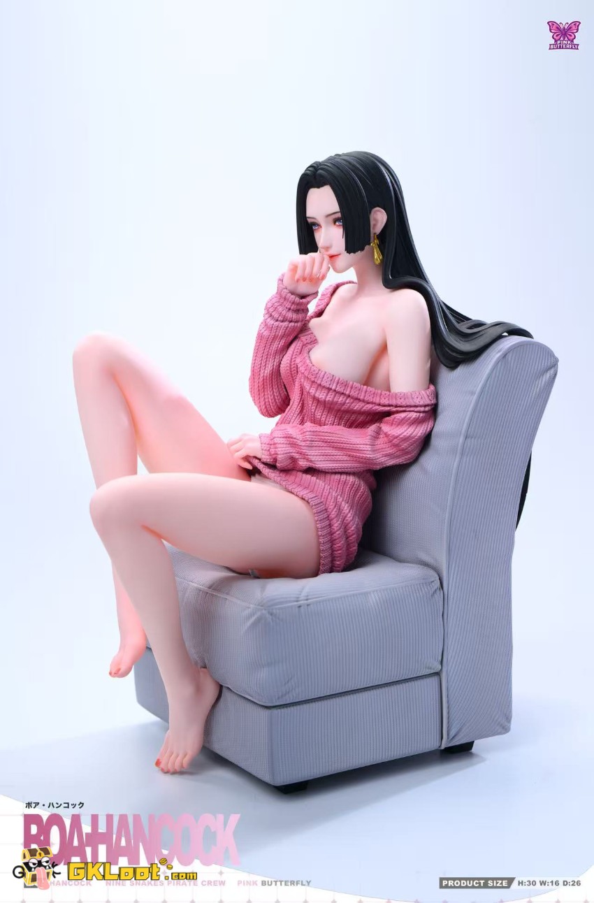 Pink Butterfly Studio 1/4 One Piece Boa Hancock Statue - View 10 Pink Butterfly Studio 1/4 One Piece Boa Hancock Statue - View 10