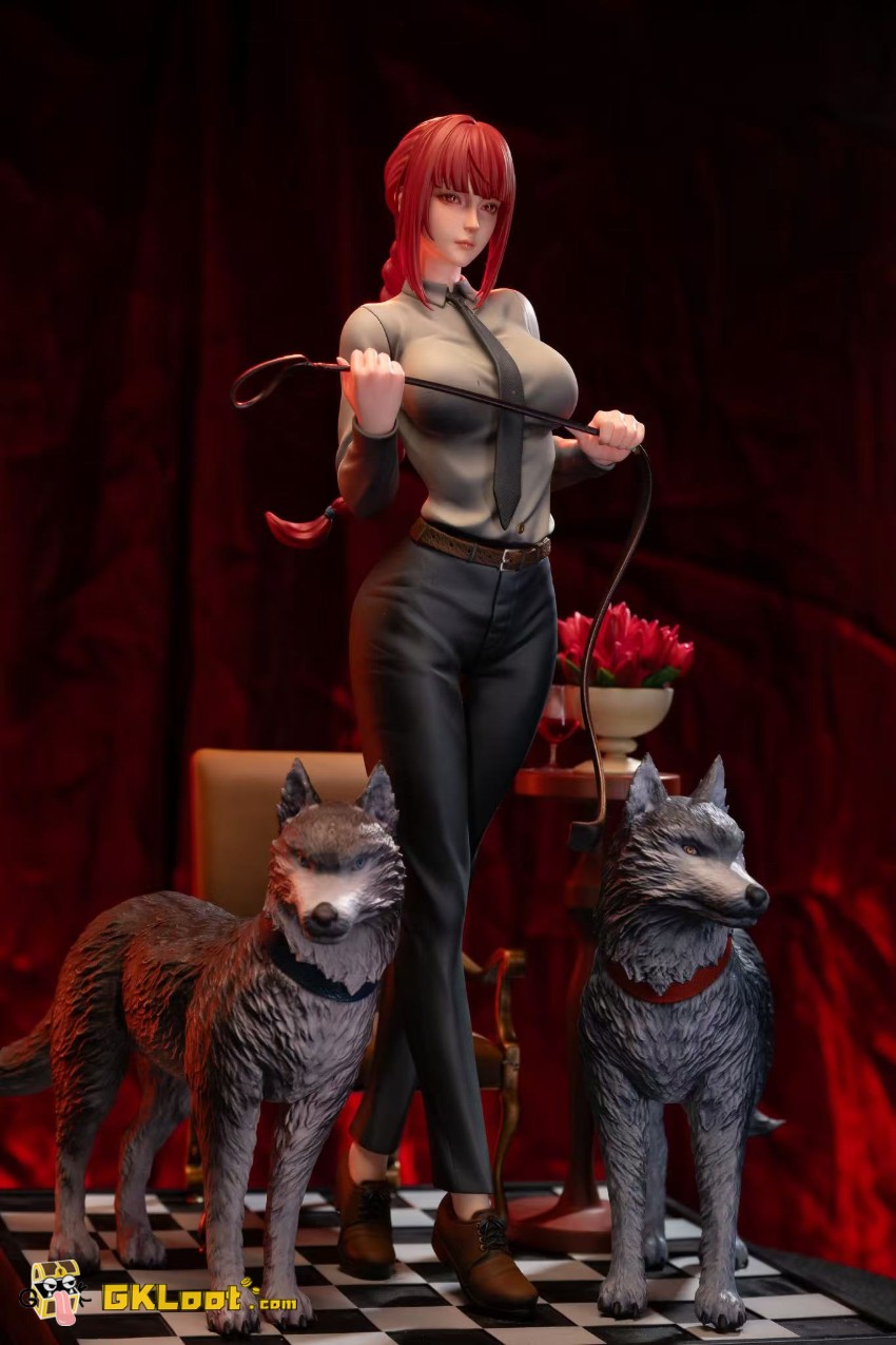 Polar Bear Studio 1/4 Chainsaw Man Makima Statue - View 3 Polar Bear Studio 1/4 Chainsaw Man Makima Statue - View 3