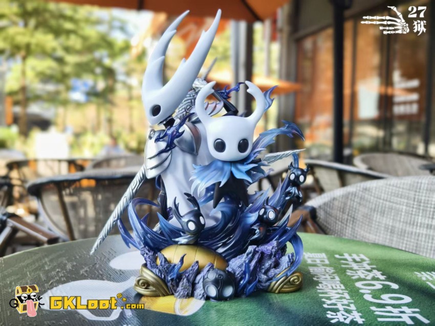 27 Abyss Studio Hollow Knight Pure Vessel & The Knight Statue - View 2 27 Abyss Studio Hollow Knight Pure Vessel & The Knight Statue - View 2