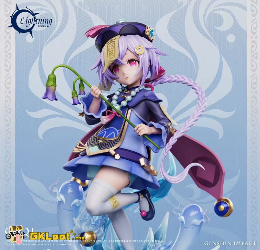 Lightning Studio 1/6 Genshin Impact Qiqi Statue w/ LED - View 2 Lightning Studio 1/6 Genshin Impact Qiqi Statue w/ LED - View 2