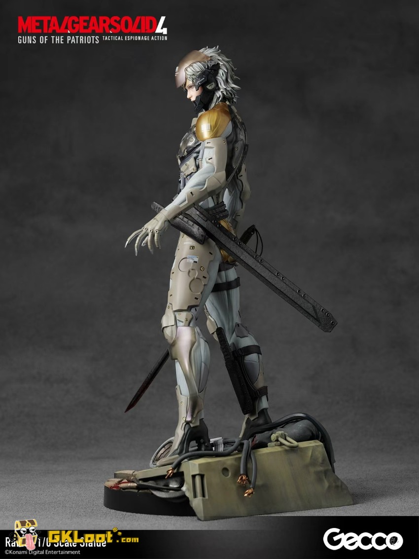 Gecco Studio 1/6 Metal Gear Raiden Statue - View 2 Gecco Studio 1/6 Metal Gear Raiden Statue - View 2