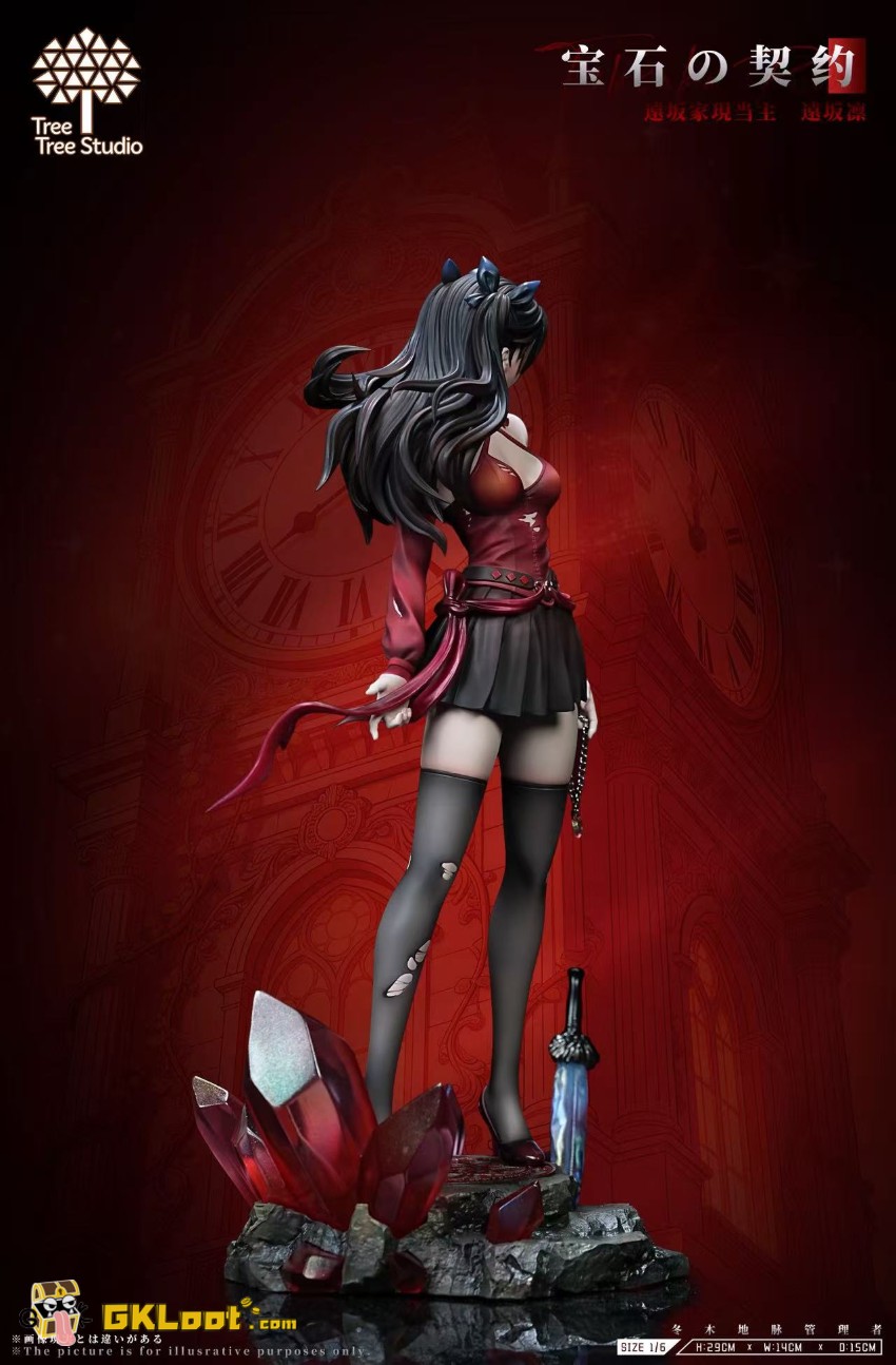 TreeTree Studio Fate/Stay Night Tohsaka Rin Statue - View 4 TreeTree Studio Fate/Stay Night Tohsaka Rin Statue - View 4