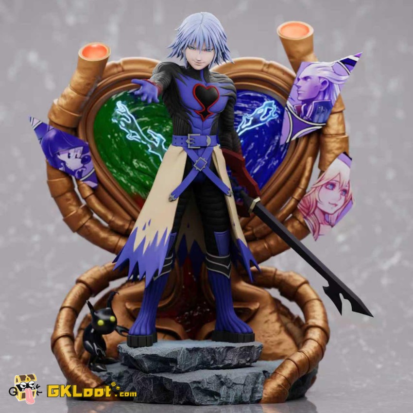 Wake Studio 1/4 Kingdom Hearts Riku Statue w/ LED - View 1 Wake Studio 1/4 Kingdom Hearts Riku Statue w/ LED - View 1