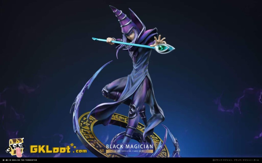 Time Studio 1/6 Yu-Gi-Oh! Dark Magician & Dark Magician Girl Statue - View 8 Time Studio 1/6 Yu-Gi-Oh! Dark Magician & Dark Magician Girl Statue - View 8