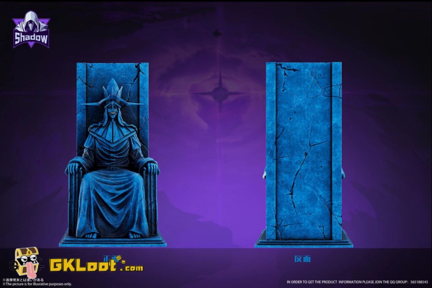 Shadow Studio Solo Leveling Statue of God Statue w/ LED - View 6 Shadow Studio Solo Leveling Statue of God Statue w/ LED - View 6