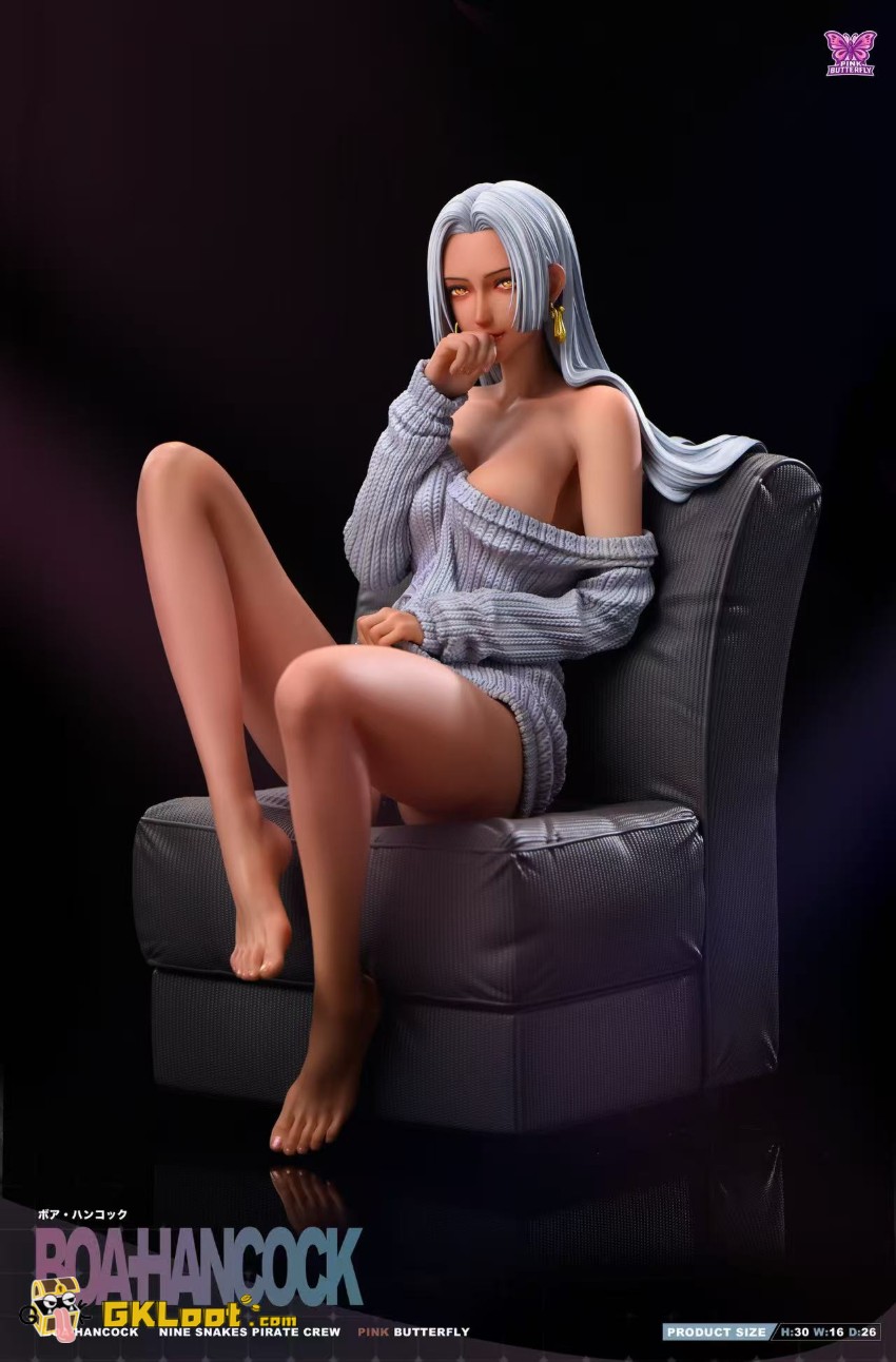 Pink Butterfly Studio 1/4 One Piece Boa Hancock Statue - View 6 Pink Butterfly Studio 1/4 One Piece Boa Hancock Statue - View 6