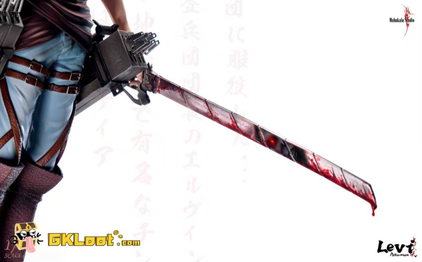 Mahakala Studio 1/5 Attack on Titan Levi Ackerman Statue - View 9 Mahakala Studio 1/5 Attack on Titan Levi Ackerman Statue - View 9