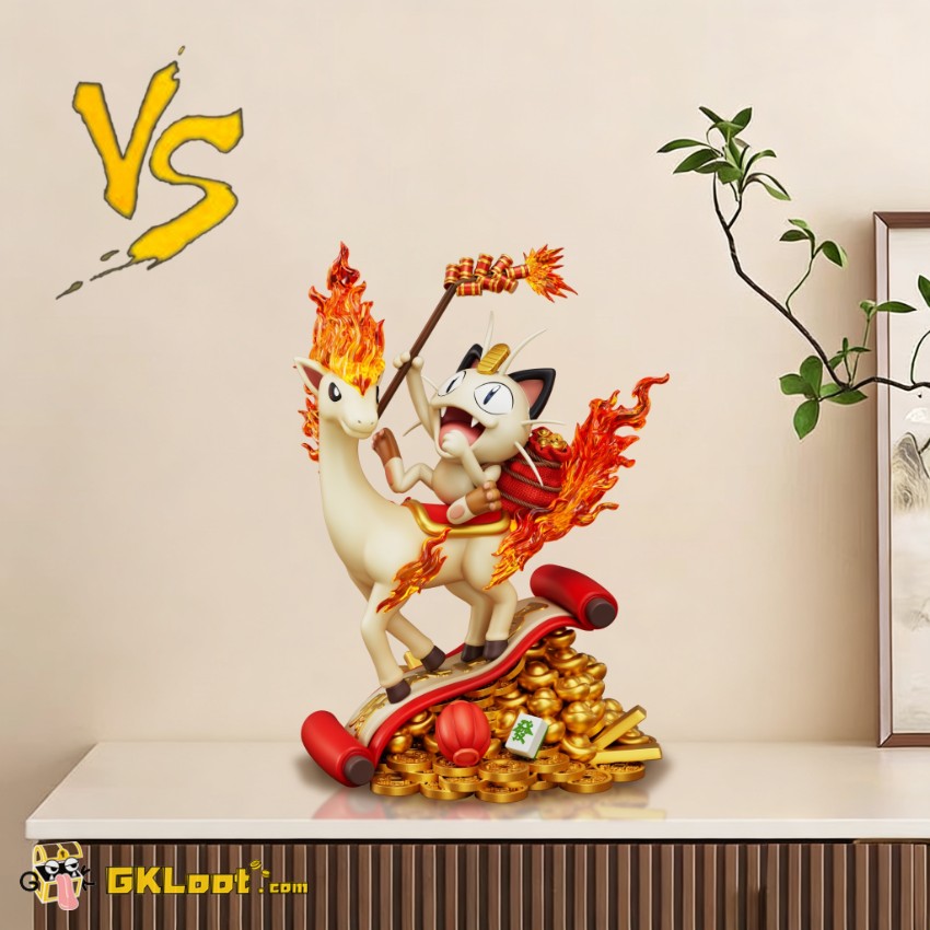 VS Studio Pokémon Meowth Statue - View 6 VS Studio Pokémon Meowth Statue - View 6