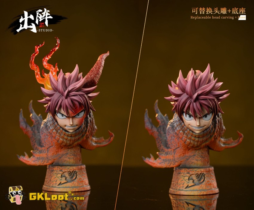 Chu Zhen Studio 1/5 Fairy Tail Natsu Dragneel Statue w/ LED - View 6 Chu Zhen Studio 1/5 Fairy Tail Natsu Dragneel Statue w/ LED - View 6