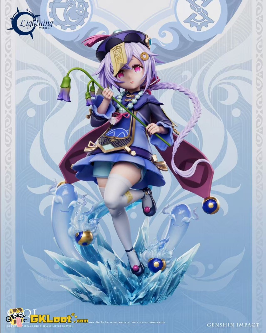 Lightning Studio 1/6 Genshin Impact Qiqi Statue w/ LED - View 6 Lightning Studio 1/6 Genshin Impact Qiqi Statue w/ LED - View 6