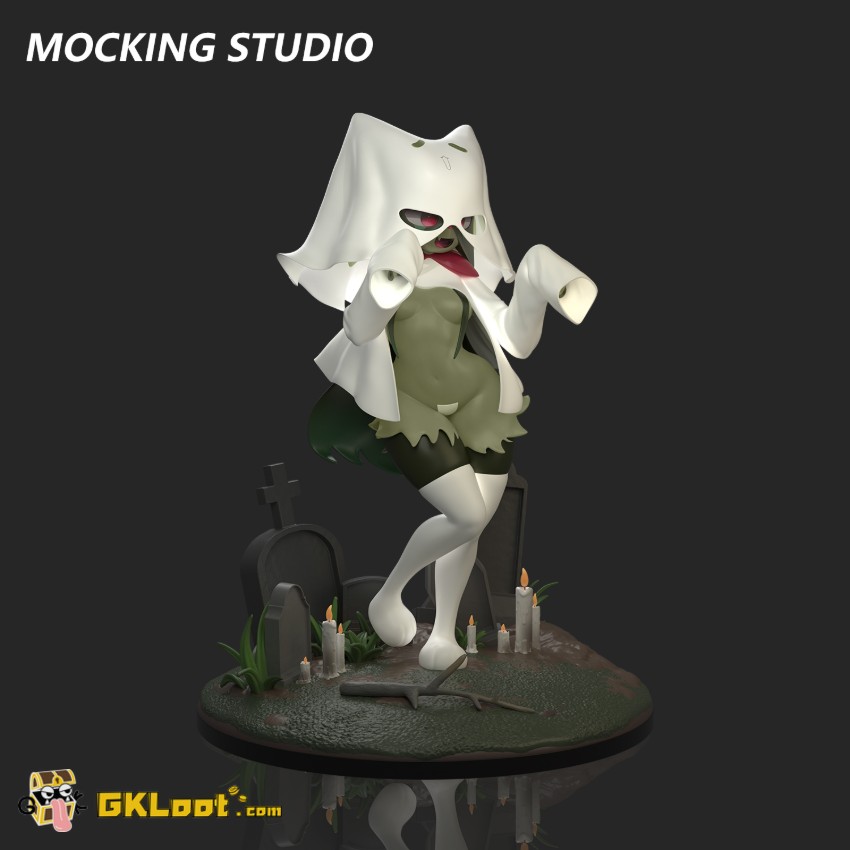 Mocking Studio 1/8 Pokémon Meowscarada Statue - View 1 Mocking Studio 1/8 Pokémon Meowscarada Statue - View 1