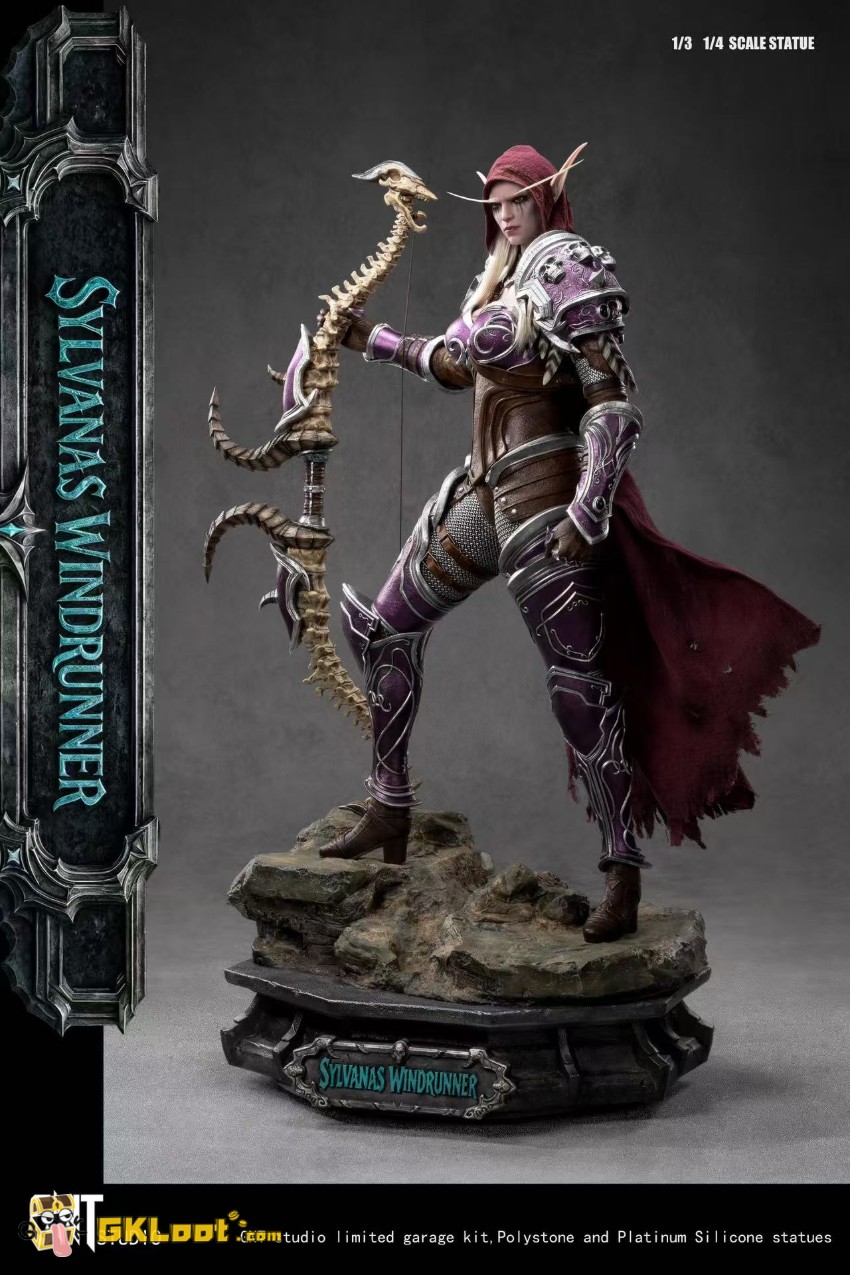GNT Studio World of Warcraft Sylvanas Windrunner Statue - View 8 GNT Studio World of Warcraft Sylvanas Windrunner Statue - View 8