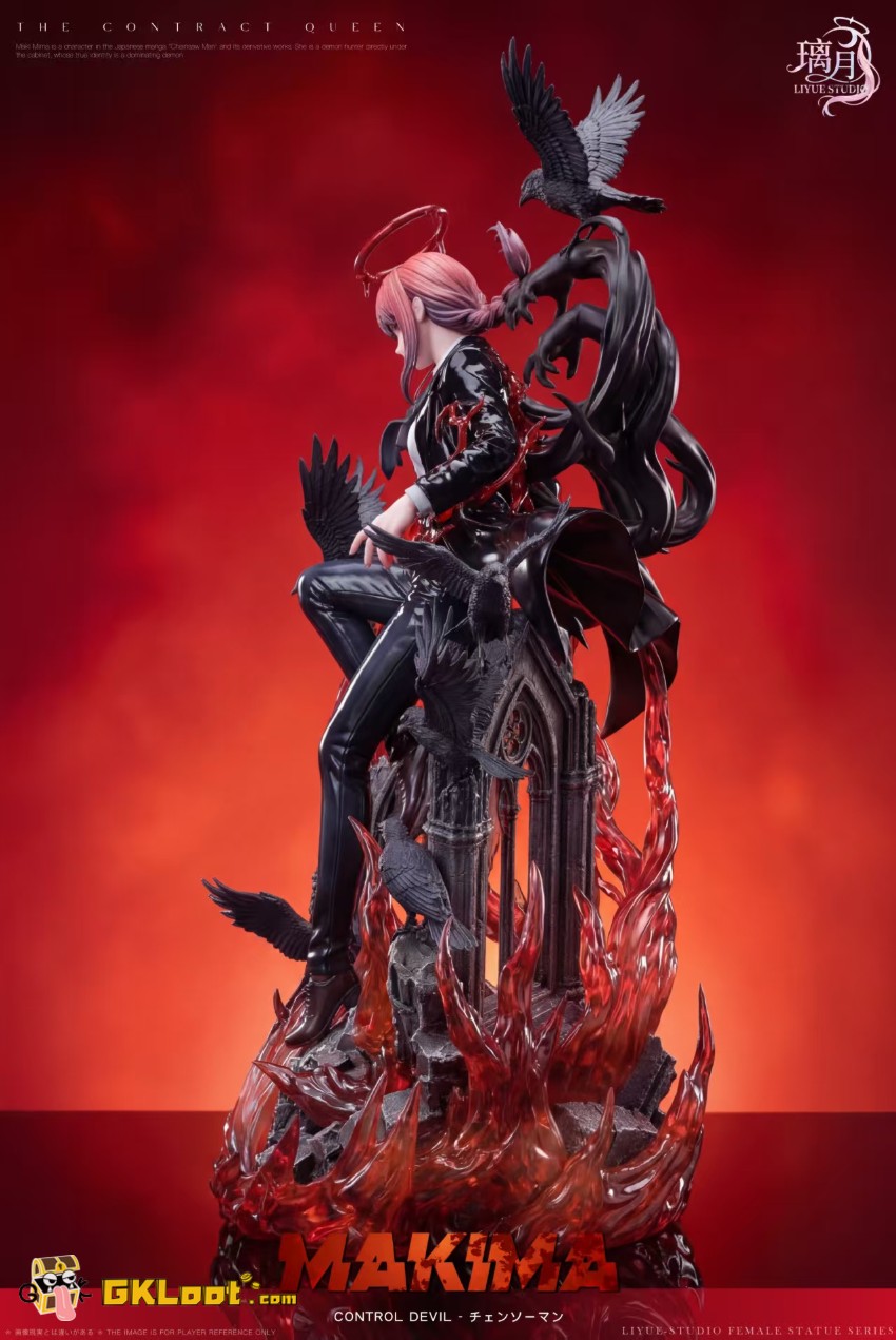 Li Yue Studio 1/6 Chainsaw Man Makima Statue - View 7 Li Yue Studio 1/6 Chainsaw Man Makima Statue - View 7