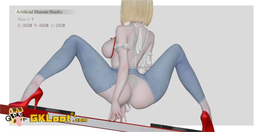 Artificial Human Studio 1/4 Dragon Ball Android 18 Statue - View 3 Artificial Human Studio 1/4 Dragon Ball Android 18 Statue - View 3