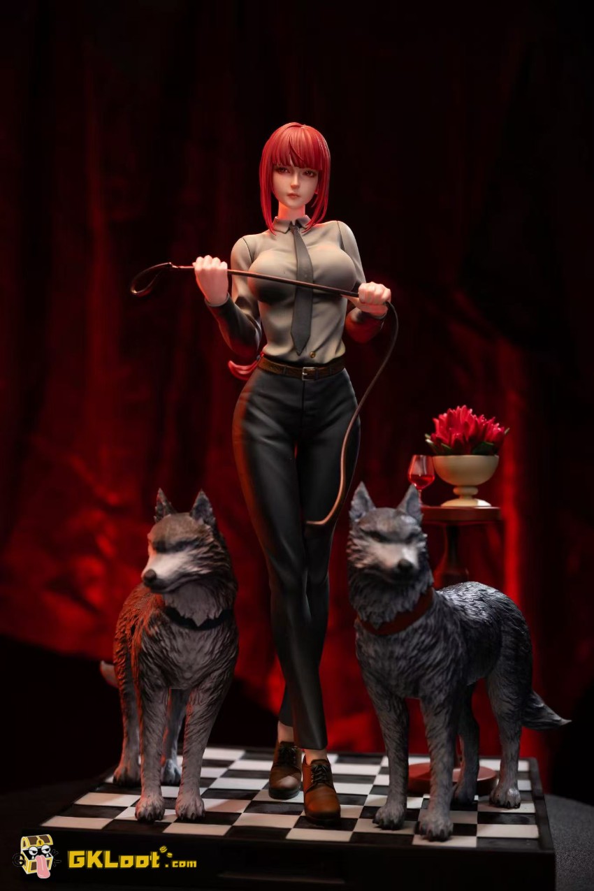 Polar Bear Studio 1/4 Chainsaw Man Makima Statue - View 2 Polar Bear Studio 1/4 Chainsaw Man Makima Statue - View 2