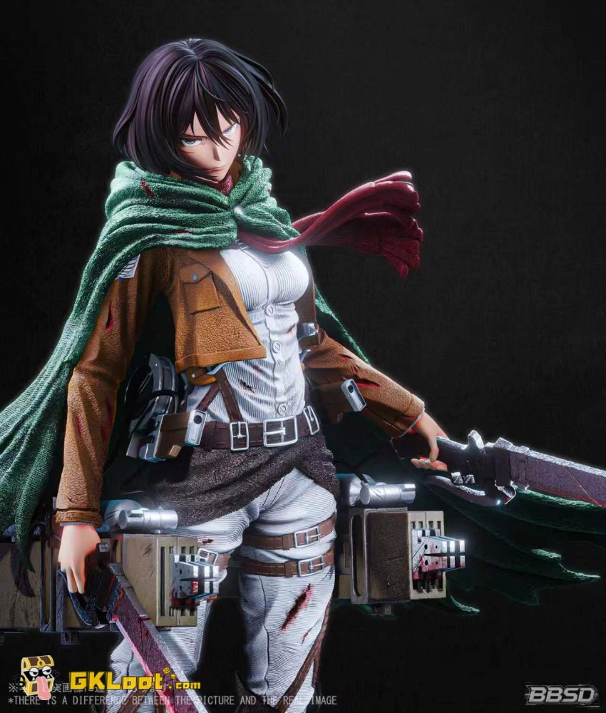 BBSD Studio 1/6 Attack On Titan Mikasa Ackerman Statue - View 6 BBSD Studio 1/6 Attack On Titan Mikasa Ackerman Statue - View 6