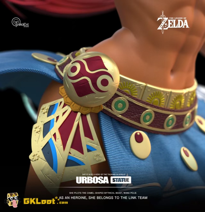 Third Eye Studio The Legend of Zelda Urbosa Statue - View 8 Third Eye Studio The Legend of Zelda Urbosa Statue - View 8