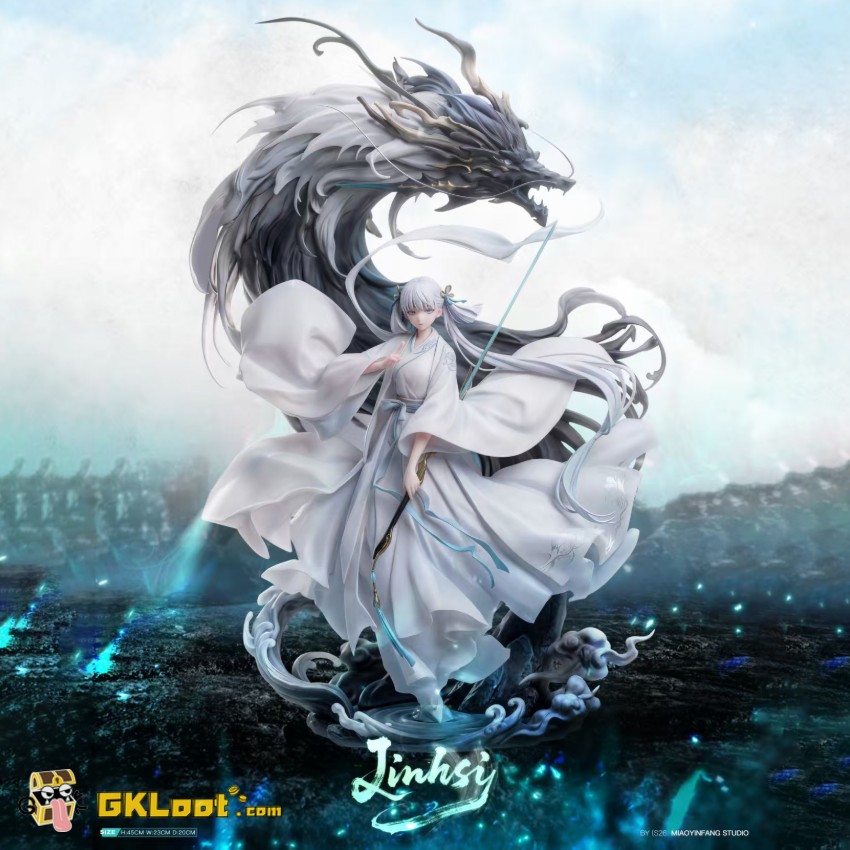 Miao Yin Fang Studio 1/6 Wuthering Waves Jinhsi Statue - View 1 Miao Yin Fang Studio 1/6 Wuthering Waves Jinhsi Statue - View 1