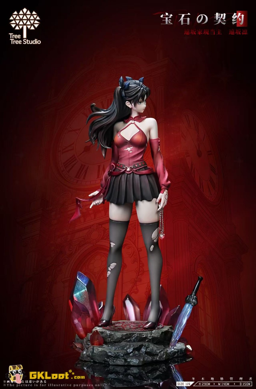TreeTree Studio Fate/Stay Night Tohsaka Rin Statue - View 6 TreeTree Studio Fate/Stay Night Tohsaka Rin Statue - View 6