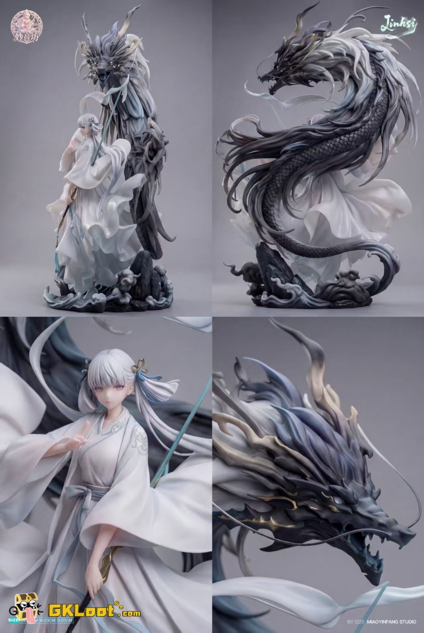 Miao Yin Fang Studio 1/6 Wuthering Waves Jinhsi Statue - View 4 Miao Yin Fang Studio 1/6 Wuthering Waves Jinhsi Statue - View 4