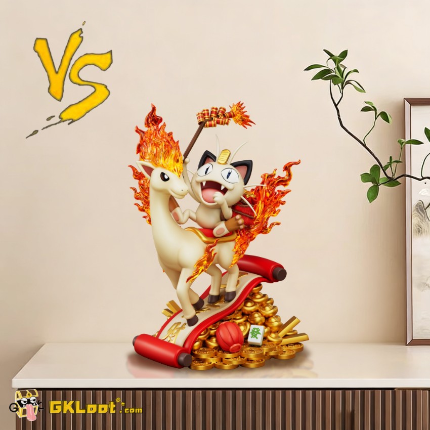 VS Studio Pokémon Meowth Statue - View 5 VS Studio Pokémon Meowth Statue - View 5