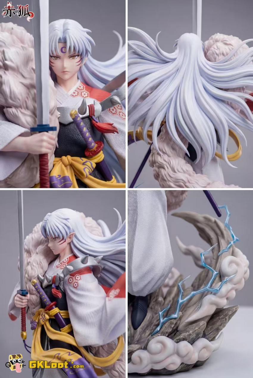 Chi Hu Studio 1/6 InuYasha Sesshomaru & Inuyash Statue - View 6 Chi Hu Studio 1/6 InuYasha Sesshomaru & Inuyash Statue - View 6