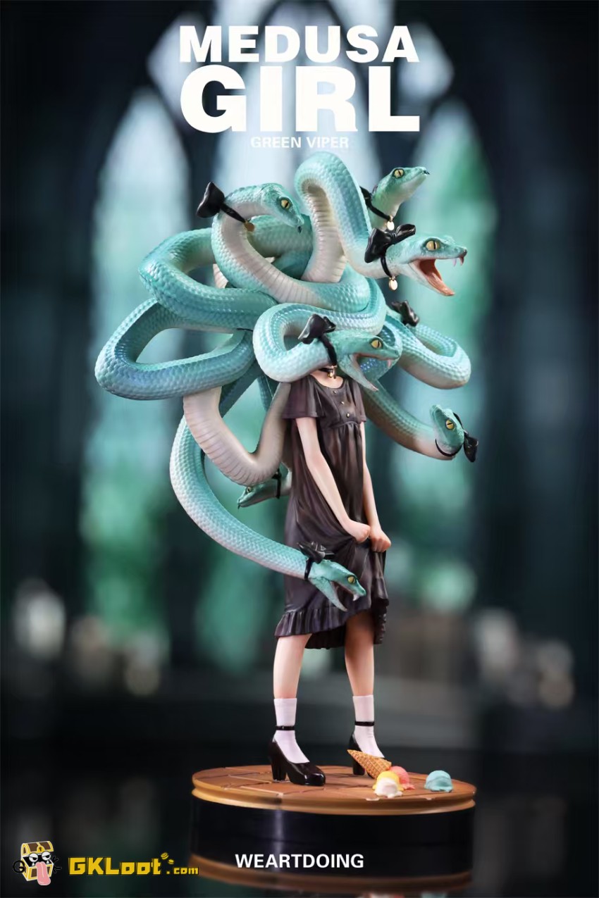 WeArtDoing Studio Original Medusa Girl Statue - View 7 WeArtDoing Studio Original Medusa Girl Statue - View 7