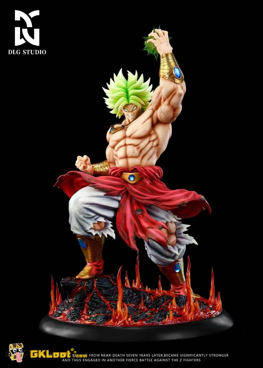 DLG Studio Dragon Ball Broly Statue w/ LED - View 4 DLG Studio Dragon Ball Broly Statue w/ LED - View 4