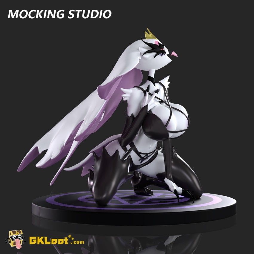 Mocking Studio Hazbin Hotel Stella Statue - View 8 Mocking Studio Hazbin Hotel Stella Statue - View 8