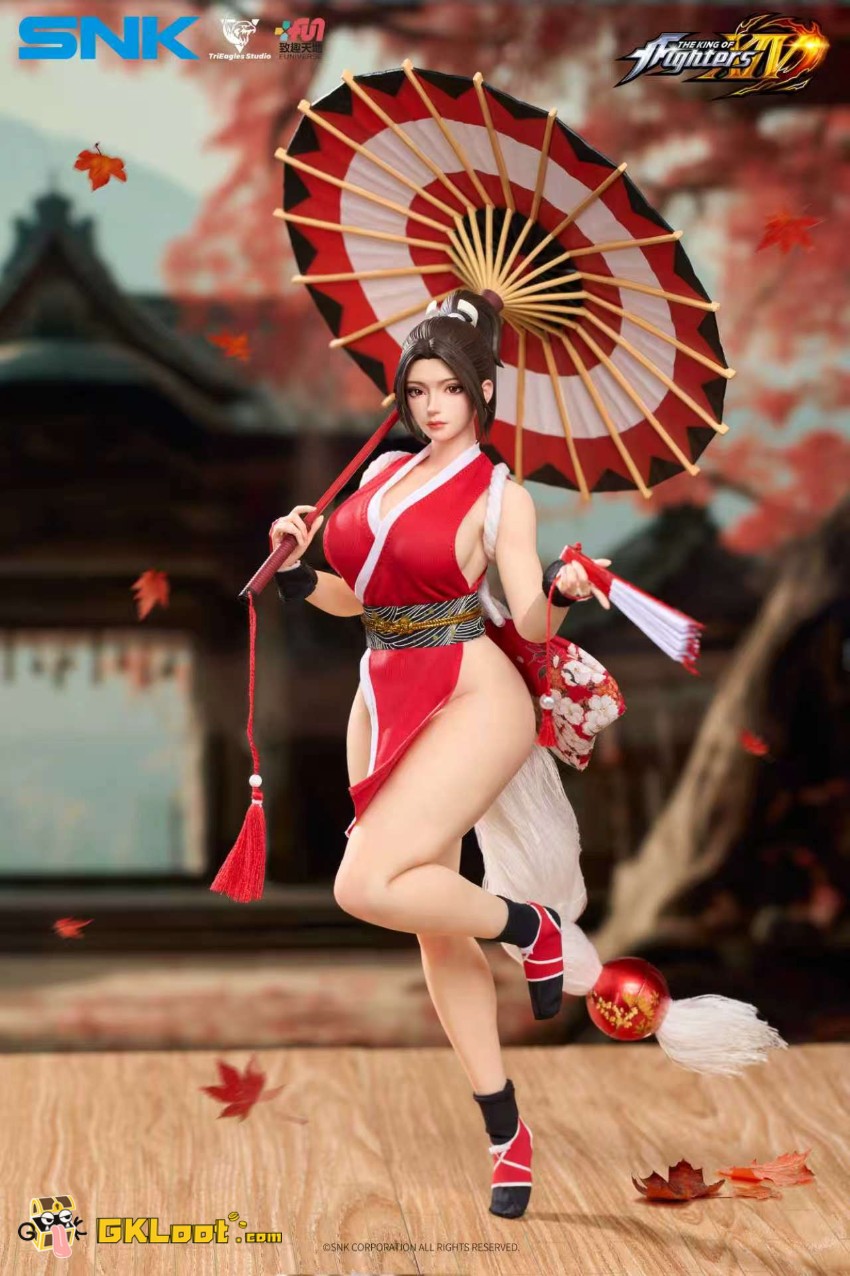 TriEagles Studio 1/6 The King of Fighters Licensed Shiranui Mai Action Figure - View 2 TriEagles Studio 1/6 The King of Fighters Licensed Shiranui Mai Action Figure - View 2